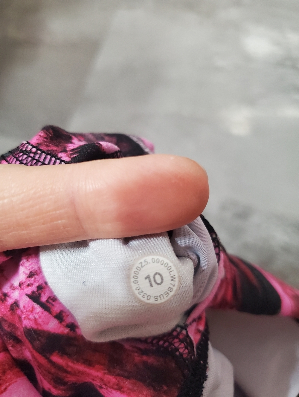 Lululemon Wunder Train High-Rise Short 6". Incentive Refresh Multi. Pink Size 10 - Picture 6 of 10